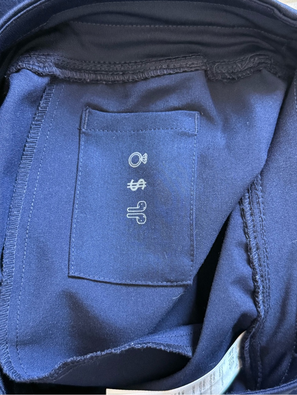 Figs Navy Zamora Jogger Scrub Pants - Picture 6 of 7